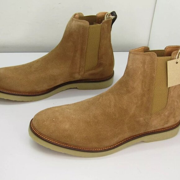 NEW SHOE THE BEAR KIP Chelsea Boots Size 10 Suede Flat Pull-On Lined Comfort - Picture 5 of 6